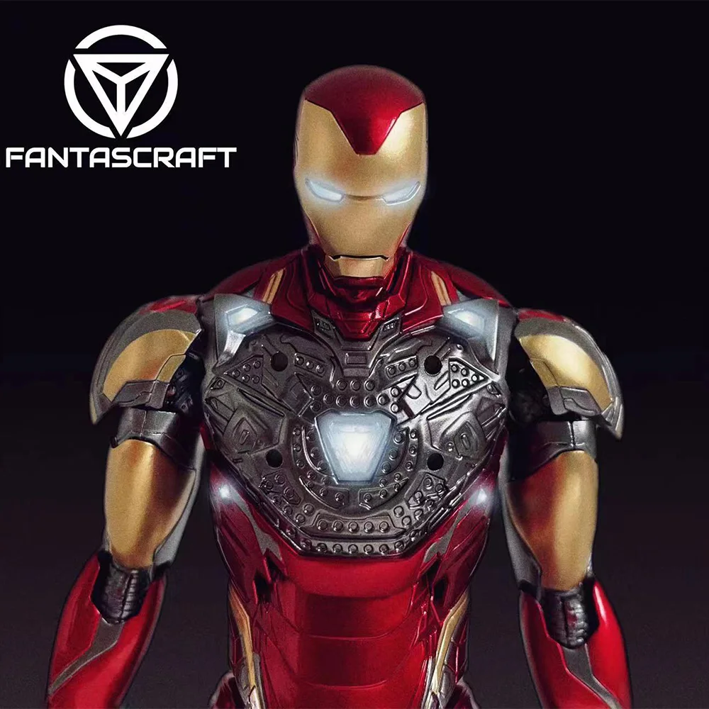 Продажа 【В наличии】 Студия Комикейв Fantascraft Железные люди MK 85 1/12 Action Figure Костюм Марка 85 Старка Доспехи Человека Эндшпиля Модель Пластиковые игрушки