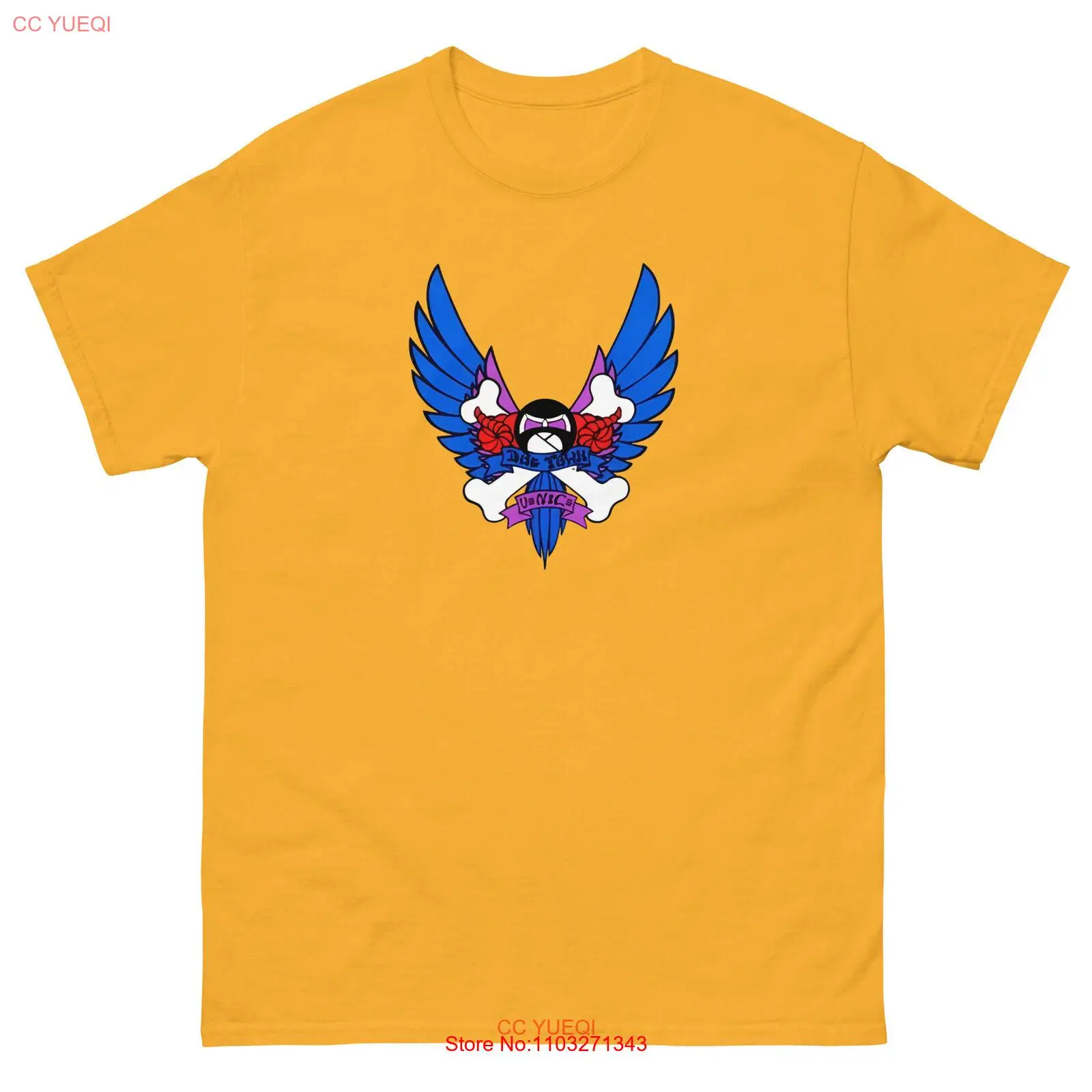 Скейтбординг в стиле ретро 90-х с изображением собак городских коньков синих птиц