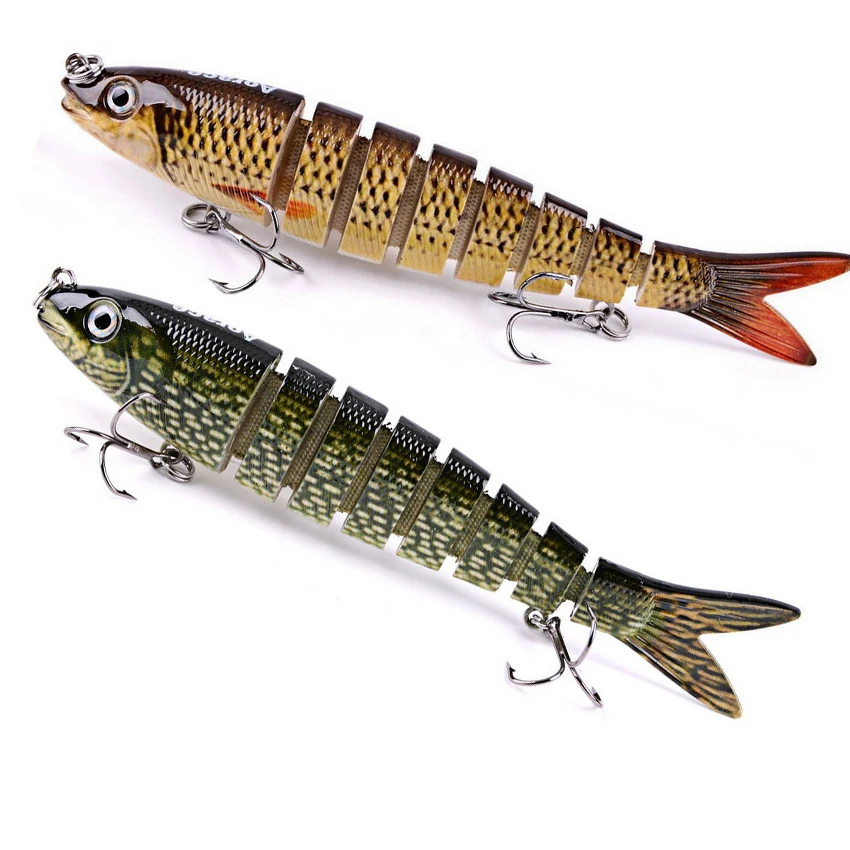 

Swimbait Joint Sinking Wobbler Fishing Lure 12cm 19g Multi Jointed Swimbait Hard Artificial Bait Pike Bass Fishing Lures Tackle