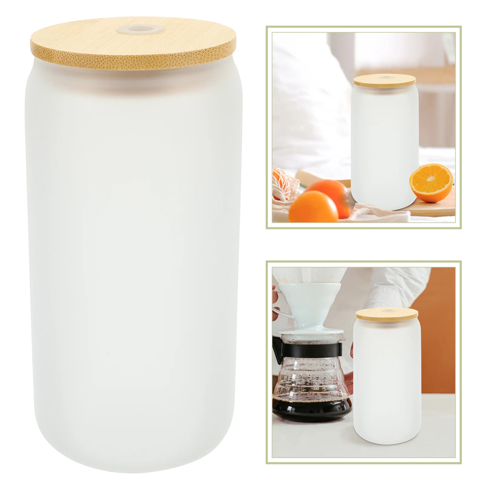 

Cup Cups Beveragesublimation Portable Coffee Mug Tea Drinking Glasses Summer Party Can Shaped