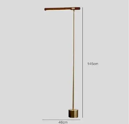 

Деревянная линейная настольная лампа HomeLover