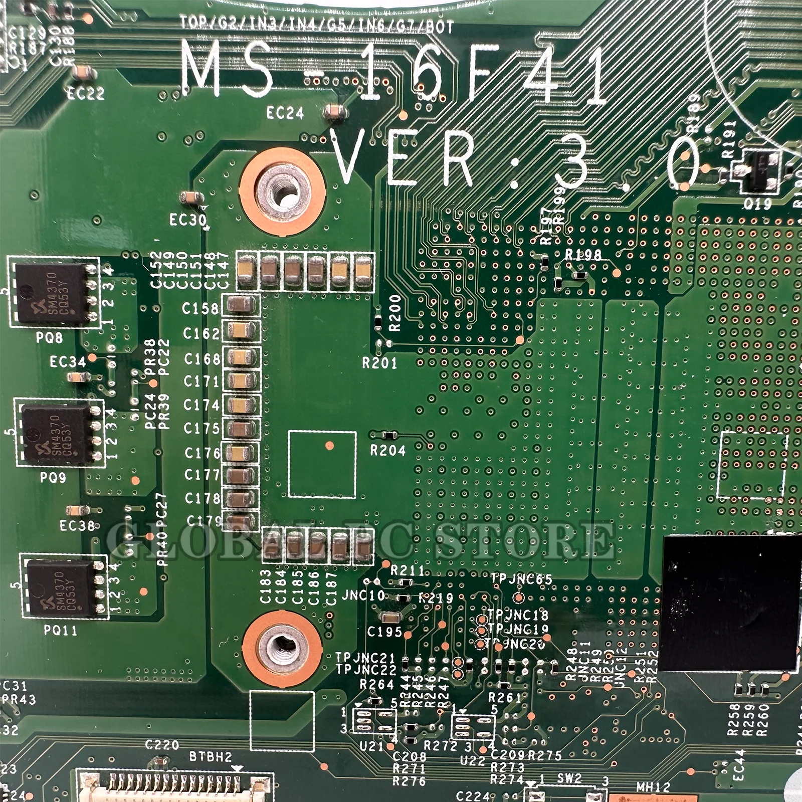 Рисунок 4 - Материнская плата KEFU для MSI MS-16F41 MS-16F4