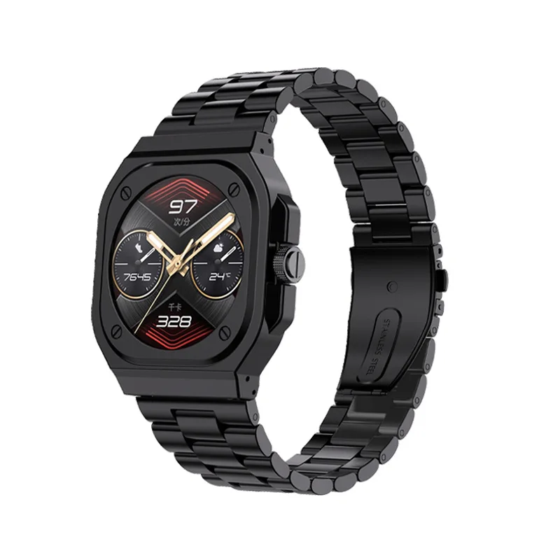 

Modification Kit Stainless Steel Case Band For HUAWEI GT Cyber Watch Sport Replacement Strap For GT Cyber Metal Bracelet