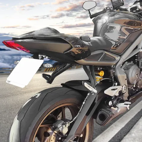 Подходит для Triumph Street Triple RS/R/S 765 675 R/RX Daytona 675 Moto2™Держатель номерного знака, комплект для устранения дефектов заднего хвоста