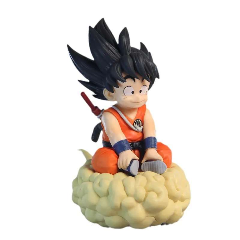 

Presale Anime Dragon Ball Son Goku with Cloud Figurine Kid Goku Action Figure 15cm PVC Statue Collection Model Toys Gifts