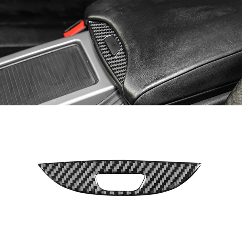 

Углеродное волокно для BMW X5 E53 2000-2006 Центральная консоль подлокотник коробка переключатель Крышка отделка аксессуары для интерьера