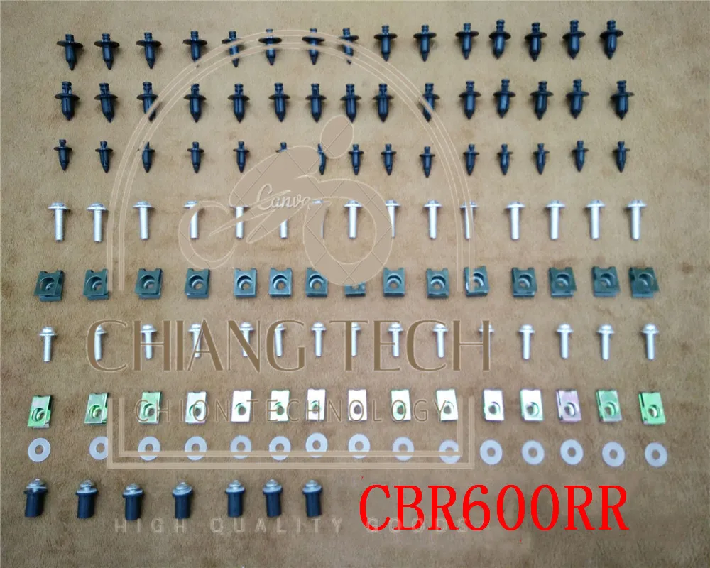

Fairing Bodywork Kit Bolts Screws For Fit HONDA CBR600RR 2007-2017