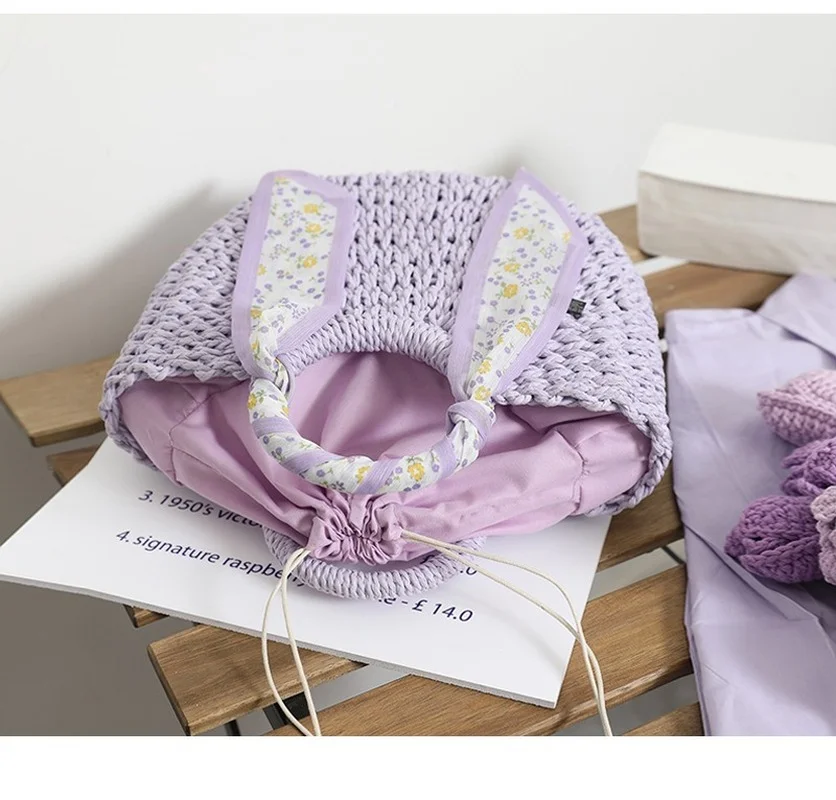 Рисунок 4 - Летняя Плетеная соломенная сумка