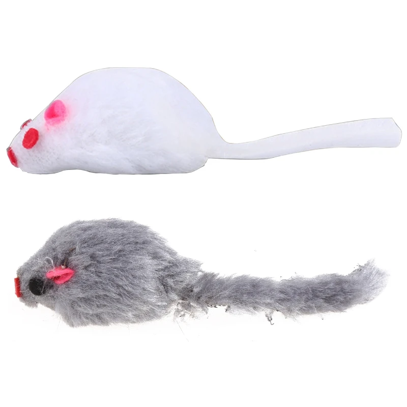 

Mice Toys for Cats Squeak Mouse Play Catch Interactive Training Toy for Kitten