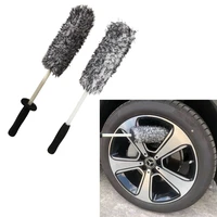 handle top microfiber premium wheels brush car wheel wash brush tire auto scrub brush car wash sponges tools accessories pneus