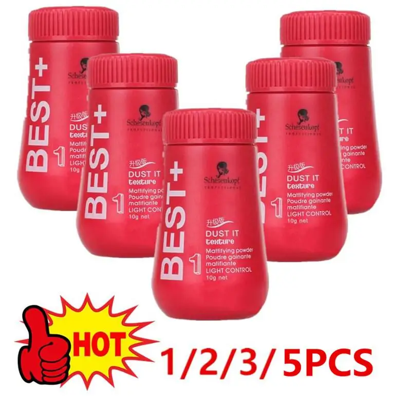 1/2/3/5PCS Hair Mattifying Powder Increases Hair Volume Capt