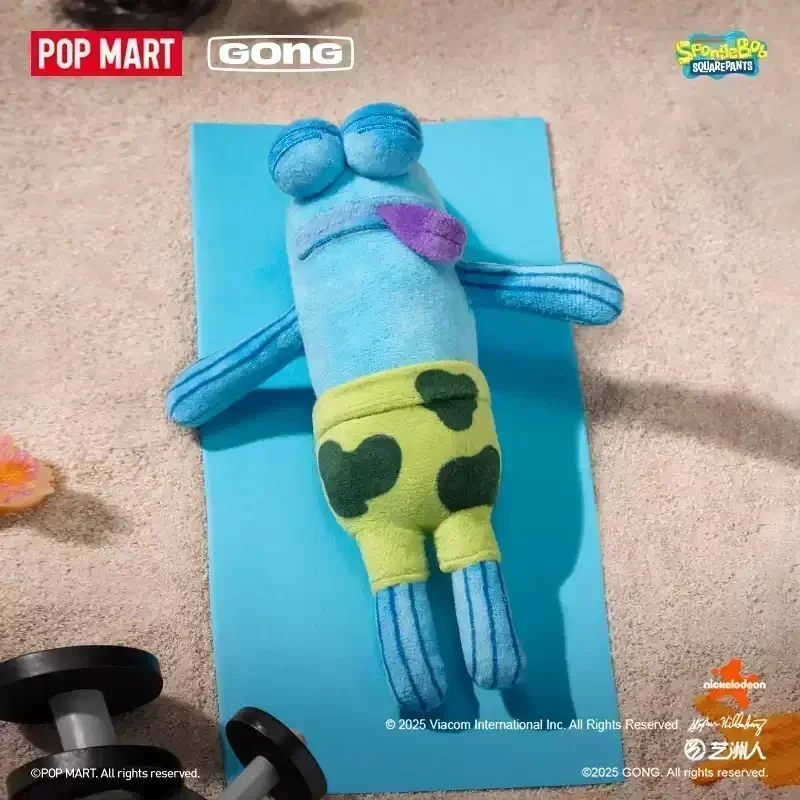 Фото POP MART GONG Серия Bikini Bottom Buddies: Загадочная коробка-сюрприз (Blind Box), коллекционные фигурки, игрушки, милые аниме-фигурки, настольные украшения №3
