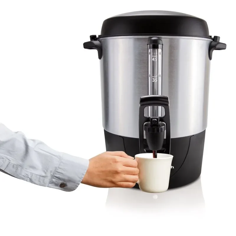 

Freshly-Brewed Deliciously Fast Coffee Maker Urn Model #40521 - Enjoy in Minutes!