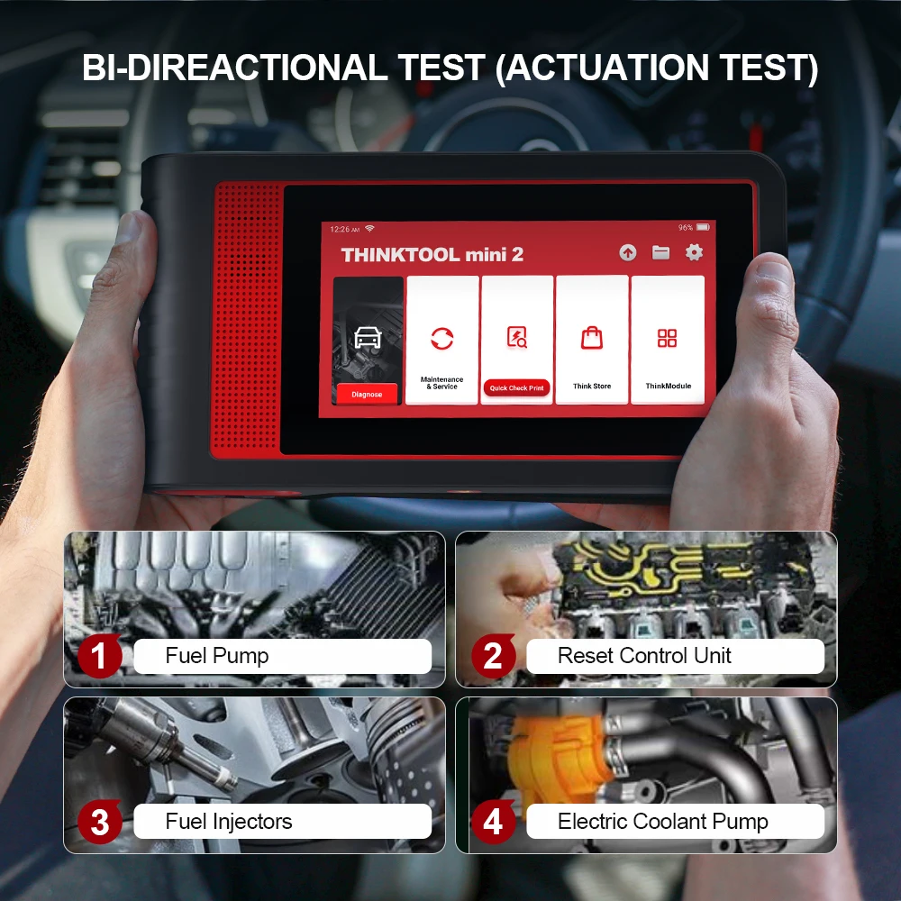 THINKCAR Thinktool Mini 2 сканер OBD2 кодирование ЭБУ полный диагностический системы активный