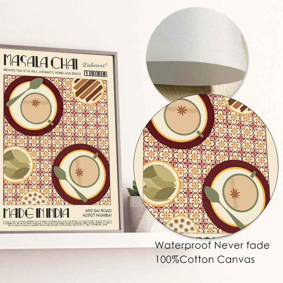 Художественная Настенная картина Hummus Tacos Falafel пицца канноли Картина на холсте