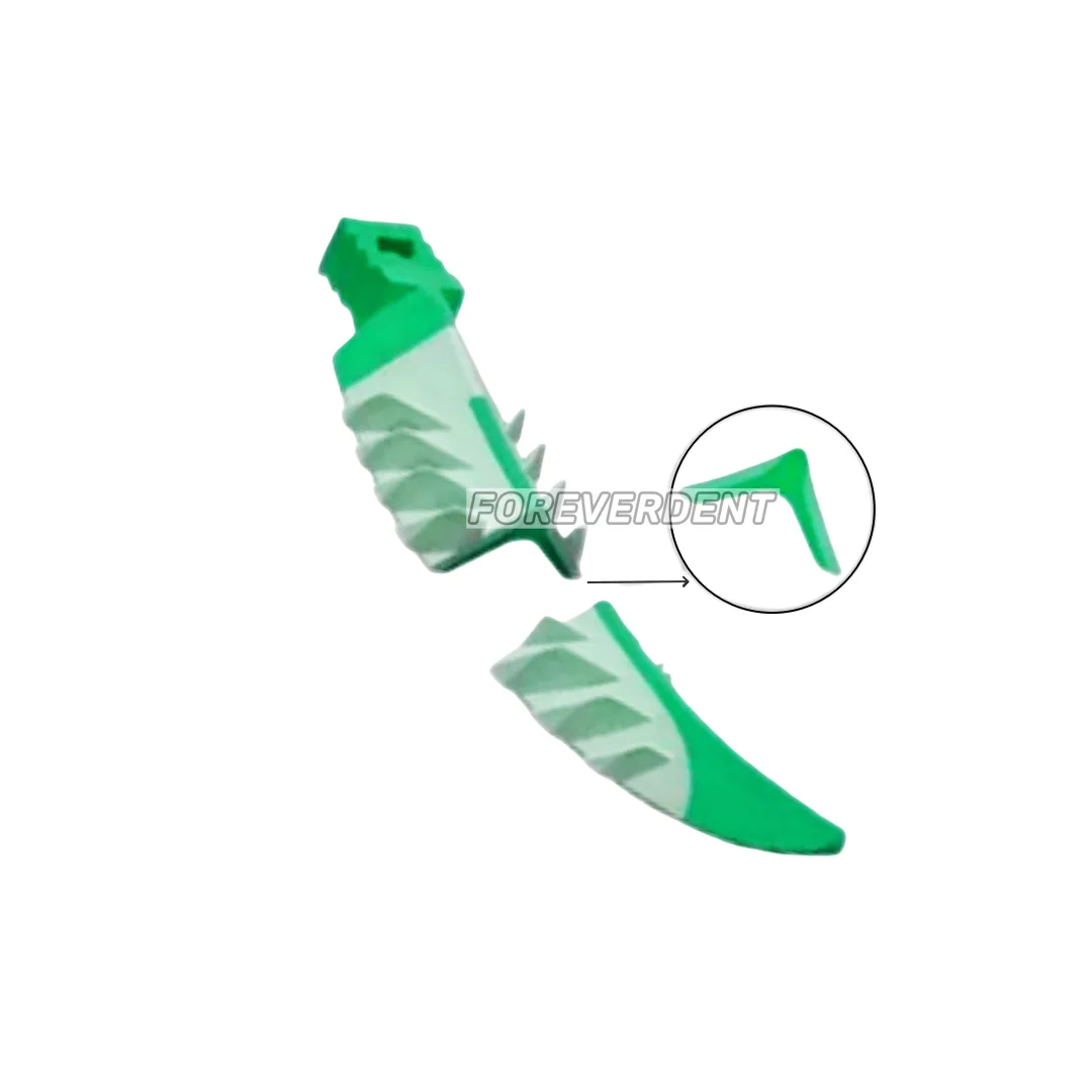 40 шт. в коробке композитные клиновидные мягкое лицо Шейное уплотнение