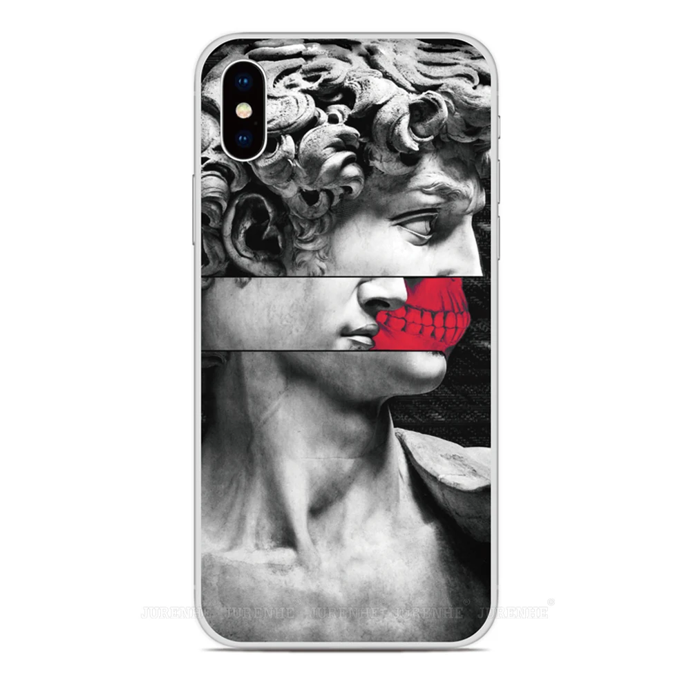 Art Statue Phone Case For UMIDIGI G100 G9A G9C G9T G9 5G G6 Note 90 90C 90A G5A G5 Mecha A16 A15 A13 Pro Max Bison GT Cover