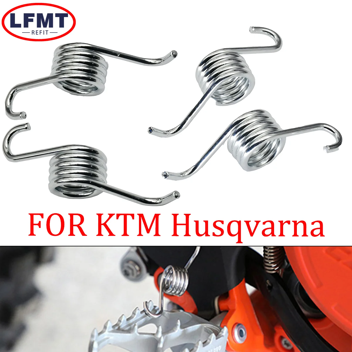 Подножки для мотоцикла подножки пружина KTM SX SXF EXC XC XCF XCW XCFW 65-530cc 1998-2014 2015 2020 2021 2022 2023
