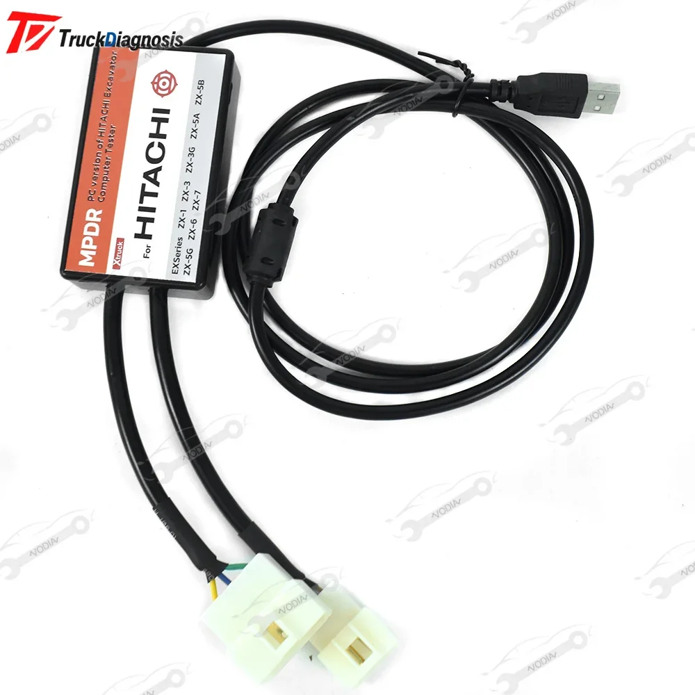 Сканер для диагностики экскаватора Hitachi с программным обеспечением mpdr 3 9 и