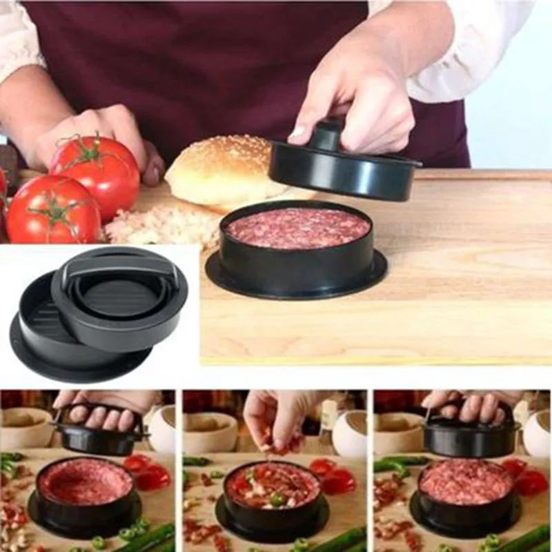 

my kitchen ABS material kitchen hamburger meat compactor meat pie pressing assembly meat compactor hamburger manufacturing tools