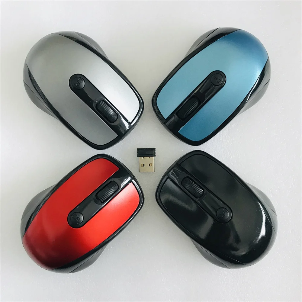

2.4GHz Wireless Mute Mouse For Dell Lenovo HP PC Computer Laptop Desktop 800-1600DPI For Valorant gaming gamer Bluetooth Mouse