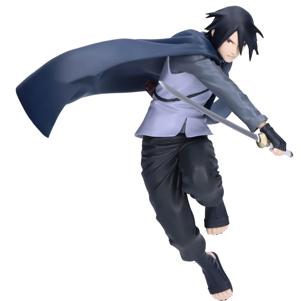 Фото Фигурка Учихи Саске 17 см BORUTO NARUTO NEXT GENERATIONS, аниме-модель, игрушка, подарок, коллекционная декоративная фигурка из ПВХ №5