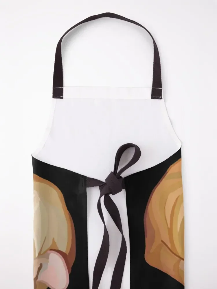 Фартук для сна Curled Orange Ginger Tabby Cat женщин парикмахерская форма дома полезные