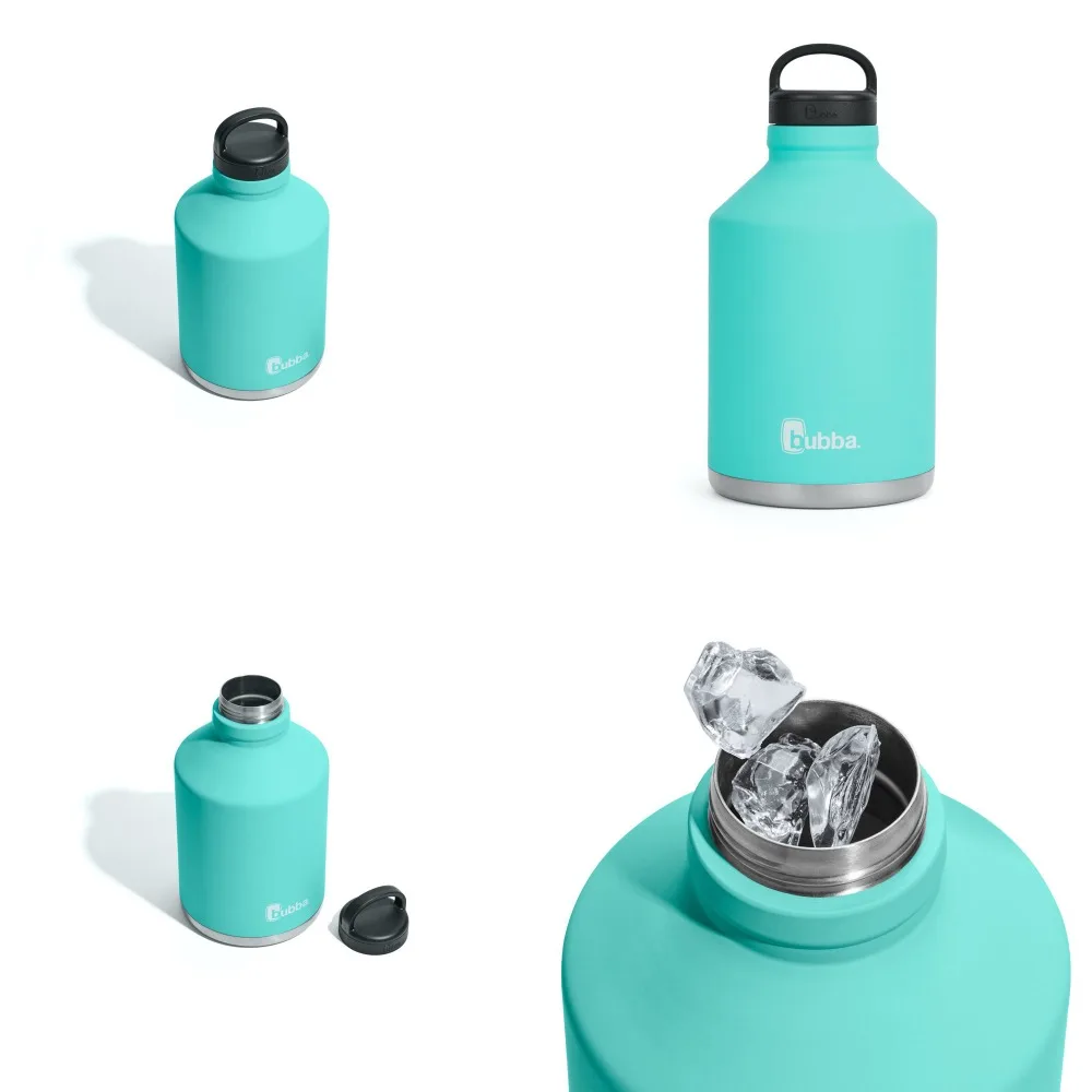 

Cap - Perfect for On-the-Go Hydration Teal Insulated Stainless Steel Water Bottle with Perfect Screw Cap - Ideal for Easy & Conv