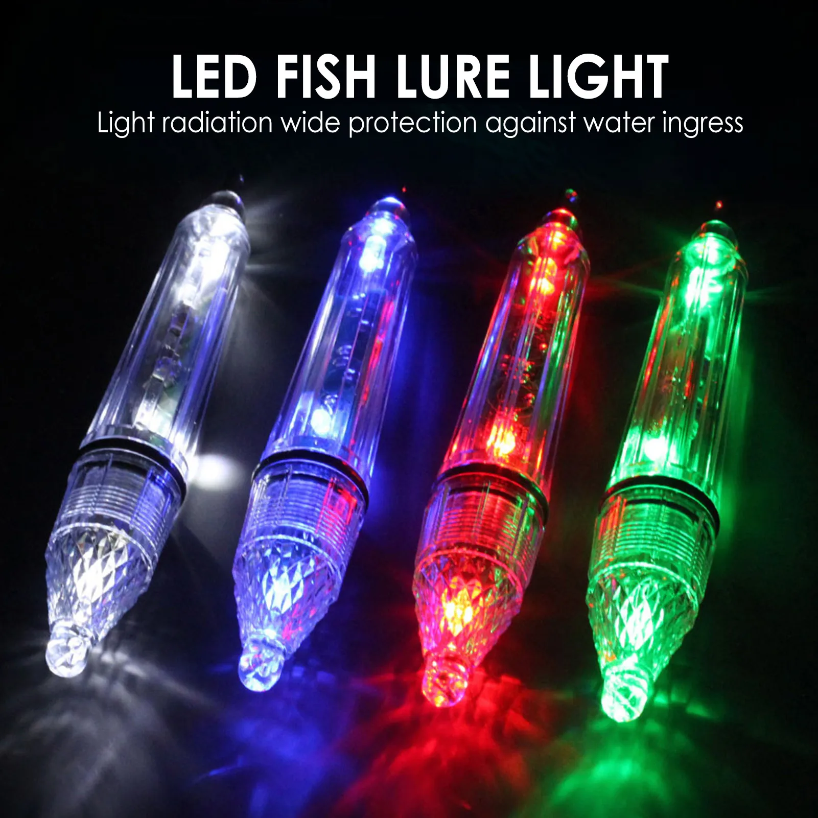 

Underwater Fishing Light Portable Night Fishing Lights Lightweight Fish Attracting Light Durable Underwater Fishing Finder Lamp