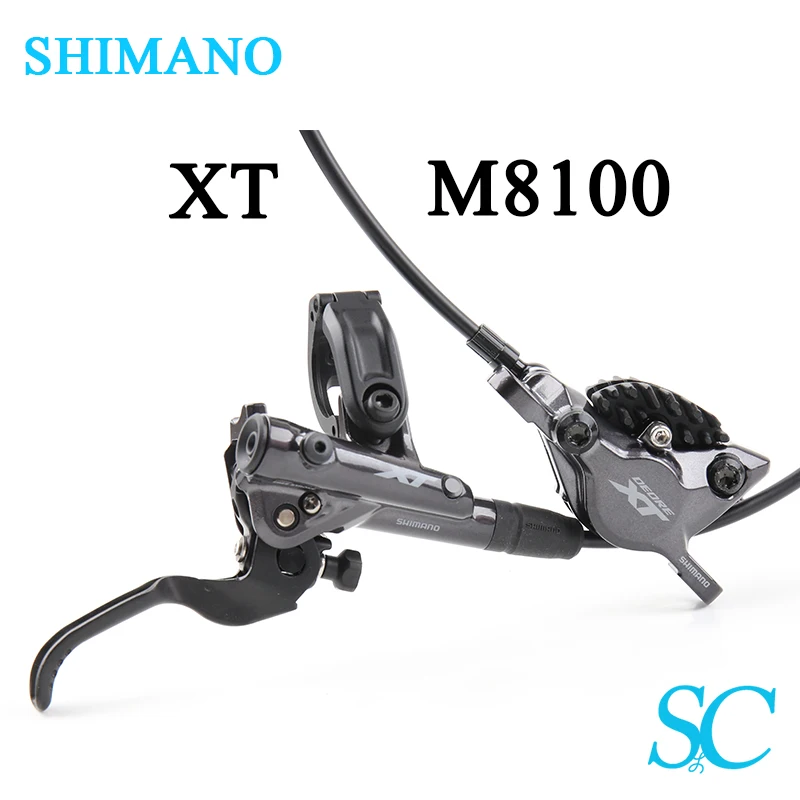 

SHIMANO DEORE XT M8100 BR MTB Bike Hydraulic Disc Brake 2 Piston ICE TECHNOLOGIES Metal/Resin Pad Bicycle Part