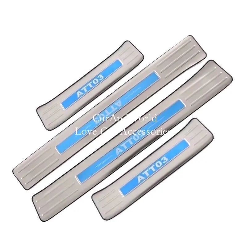 Накладка на порог внешней и внутренней двери из нержавеющей стали накладка