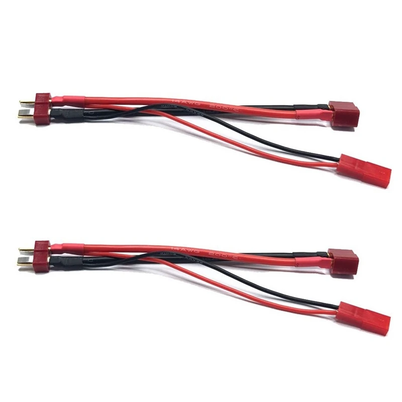 

2Pcs Battery Cooling Fan LED Power Cable for Wltoys 144001 124018 124019 104001 Traxxas TRX4 Axial SCX10 RC Car Parts