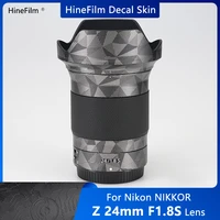 nikkor z 24 f1 8 s lens vinyl decal skin wrap cover for nikon nikkor z 24mm f1 8s lens sticker cover film