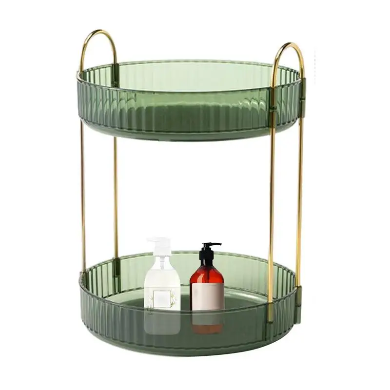 

Стойка для хранения косметики органайзер для ванной комнаты, органайзер для духов, органайзер для косметики, 3-уровневая стойка для макияжа, подходит для косметических лосьонов для духов