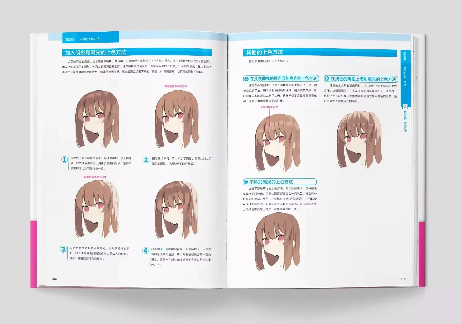 Инструкция по рисованию волос от Paryi красивая девушка книга раскрывающая секрет