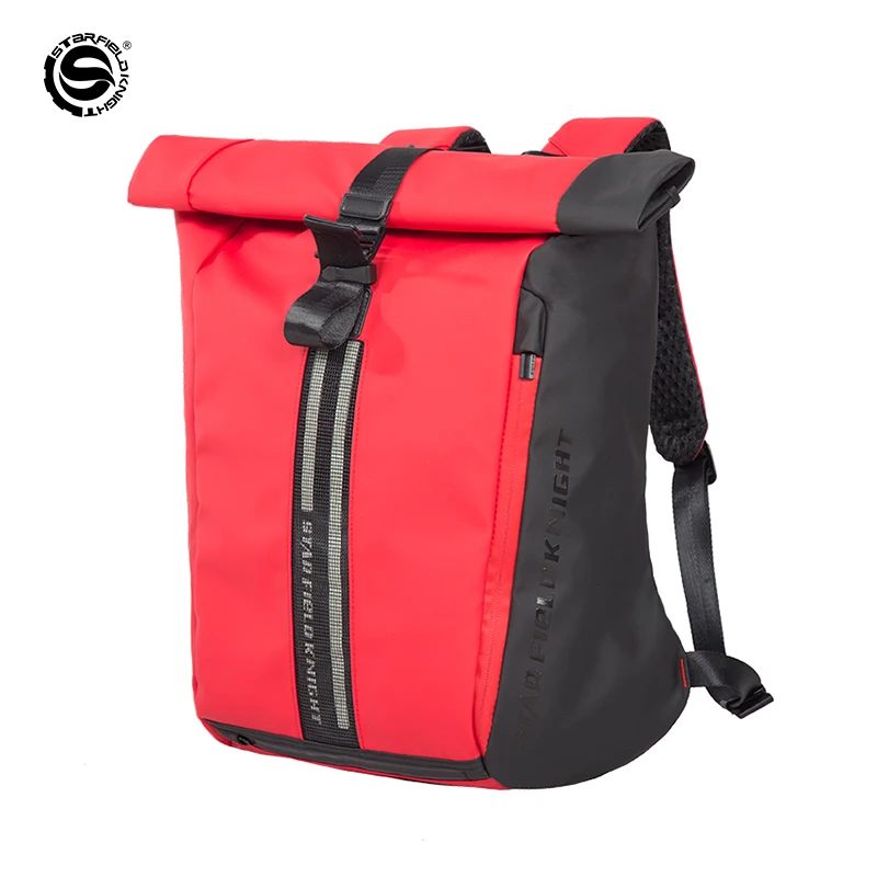 Многофункциональная светодиодная велосипедная сумка Star большая емкость