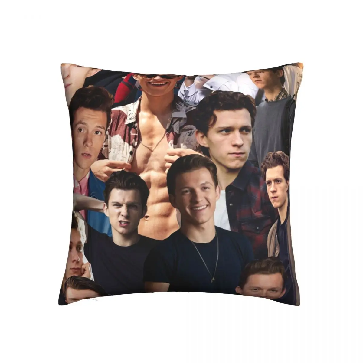 

Tom Holland Pillowcase Printing Polyester Cushion Cover Decorative Pillow Case Cover Home Square 45*45cm