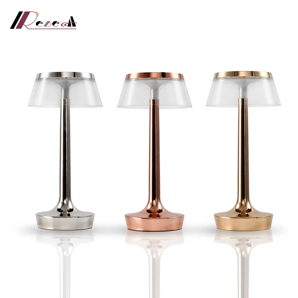 

Energy Saving Rechargeable Desk Lamp CE&RoHs Rechargeable Table Lamp Waterproof IP54 USB Cordless Light Aluminum