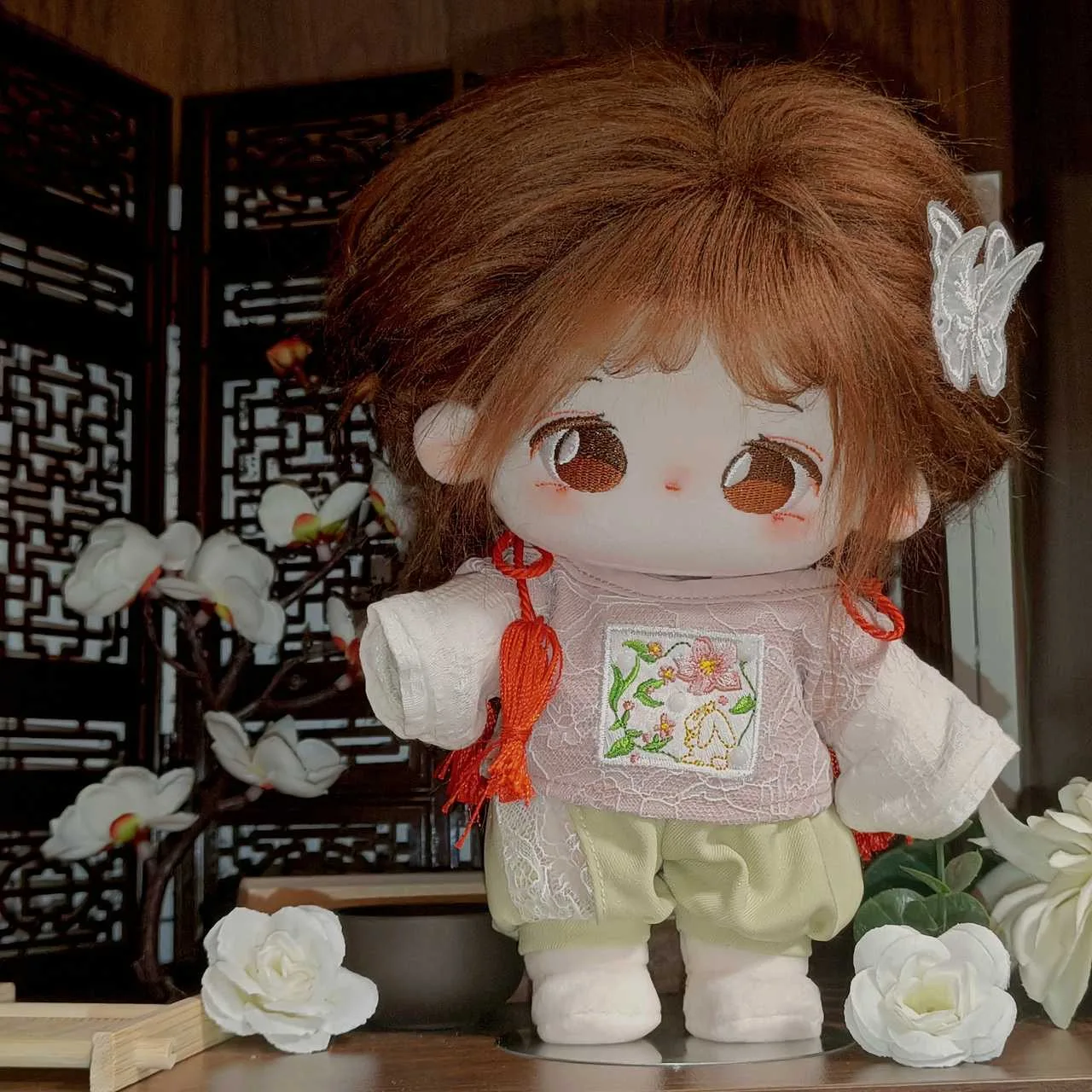 

Милый старинный костюм Толстовка Штаны обувь элементы костюм Мягкая Кукла наряд Одежда наряды Аксессуары для косплея