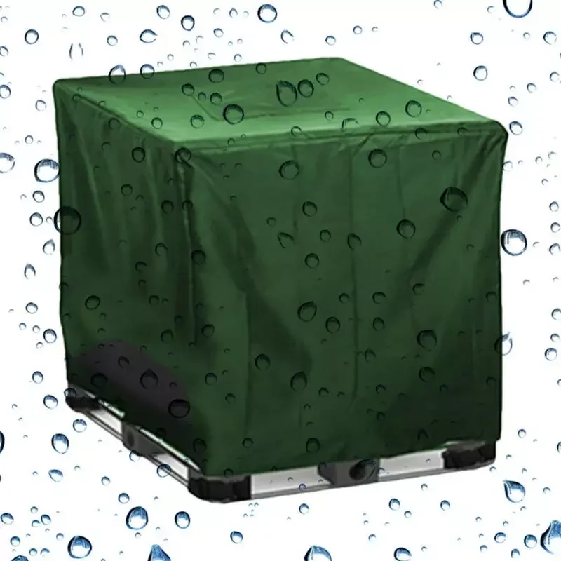 

IBC Tote Cover For 1000L 1000 L Outdoor IBC Water Tank Ton Barrel Rain Barrel Protective Cover Heavy Bucket Cover For IBC