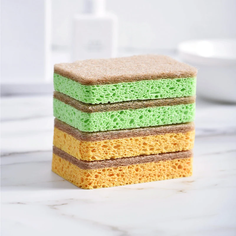 

Kitchen Towel Accessories Scourer Dishs Pad Cloth Cleaning Wiper Rags Strong Decontamination Cocina Wholesale Bathroom Bowl