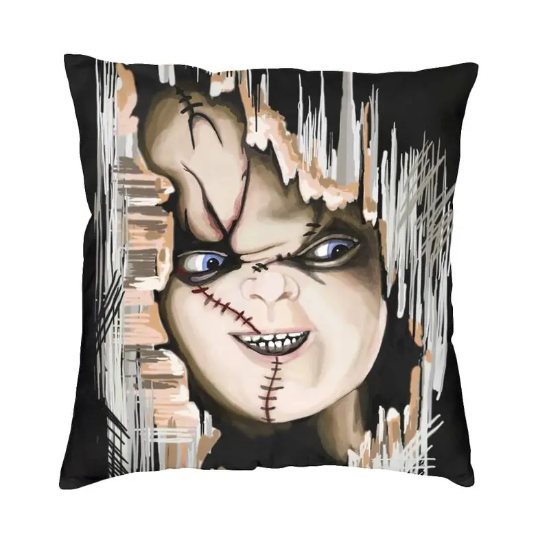 

Чехол для подушки 45x45 см с принтом из фильма «ужасы»