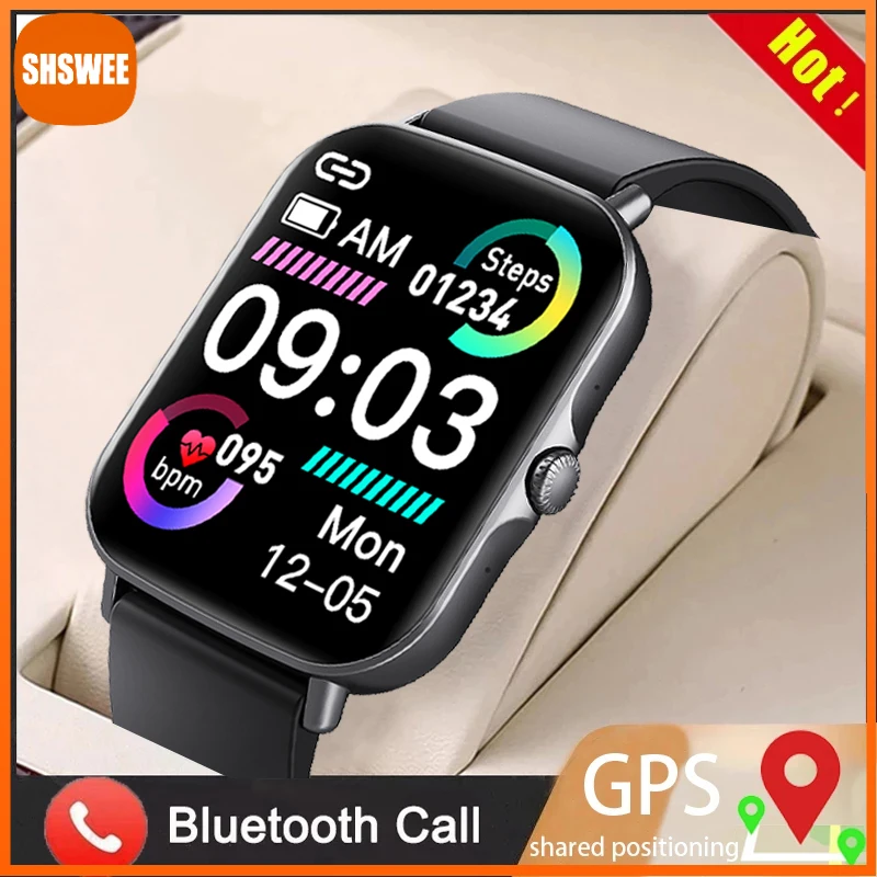 

Smart Watch Men 7 Series 1.68 HD Screen Heart Rate Blood Pressure Thermometer Smartwatch Bluetooth Call Clock for Apple Watch