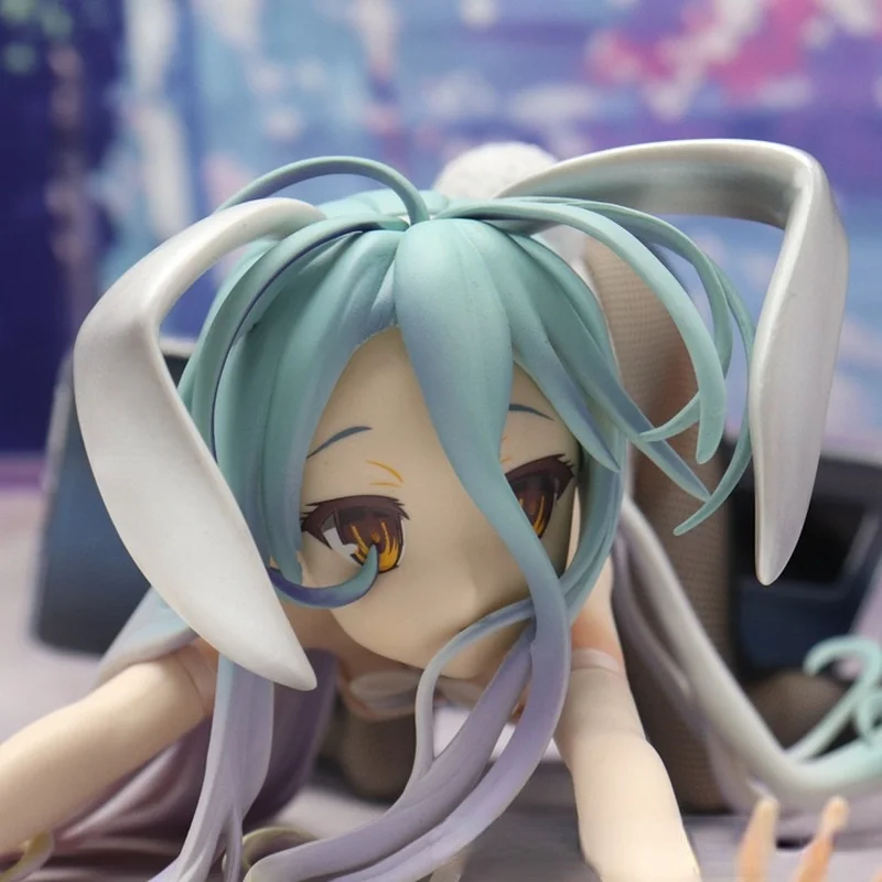 B-STYLE нет игры жизни Аниме фигурки Shiro Cat Bunny Ver. Привлекательная Девушка Кролик