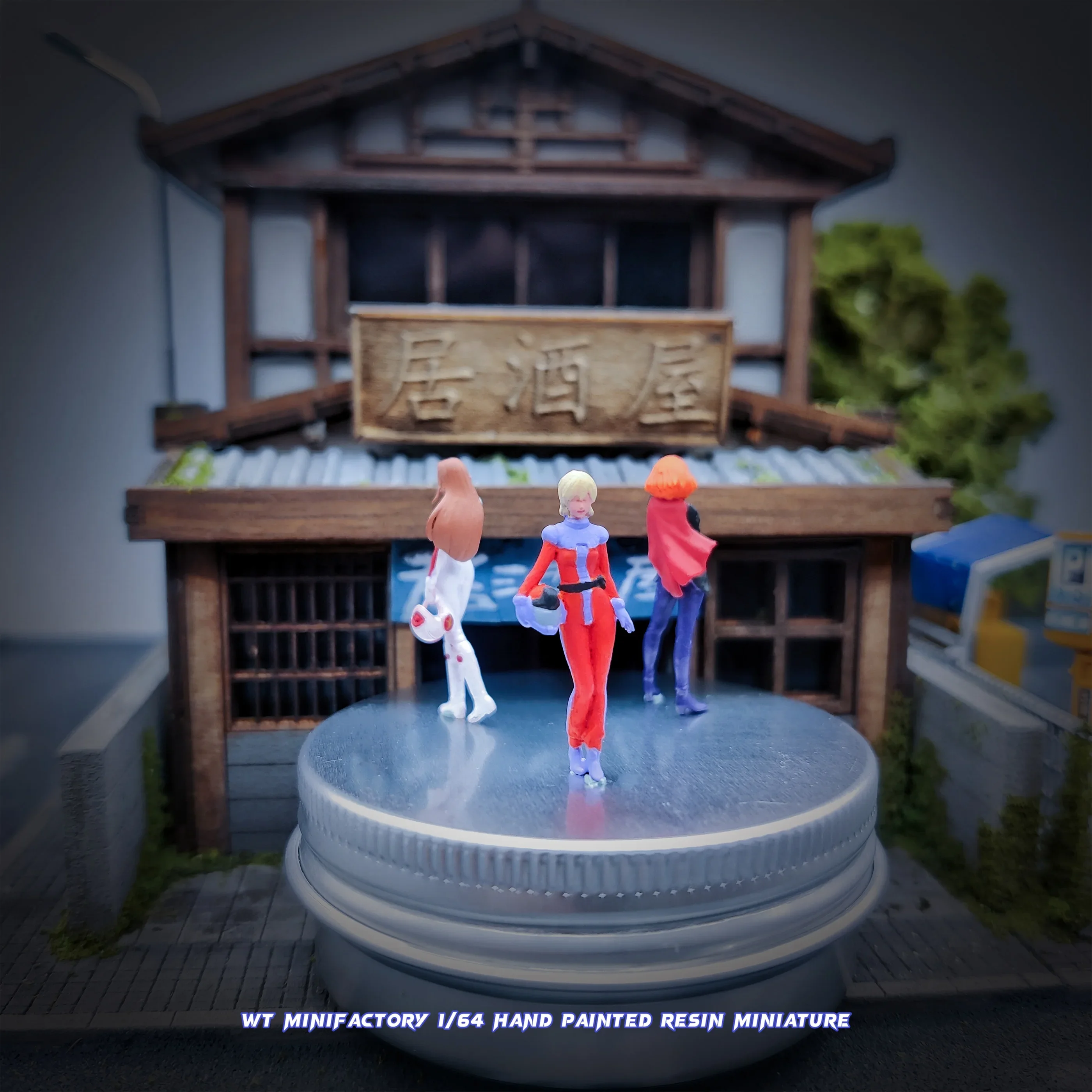 Фигурки EHCMODEL Минифабрика WT робот-драдитель 01 масштаб 1/64