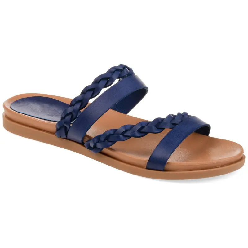 

Womens Colette Wide Width Slide Flat Sandals