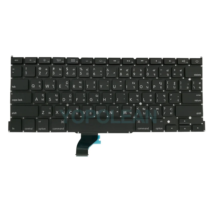 5Pcs/lot New Thailand Thai Keyboard For Macbook Pro Retina 13&quot A1502 2013 2014 2015 Years | Компьютеры и офис