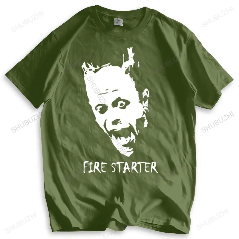 Мужская летняя хлопковая футболка свободные топы FIRE STARTER PRODIGY DANCE MUSIC FESTIVAL