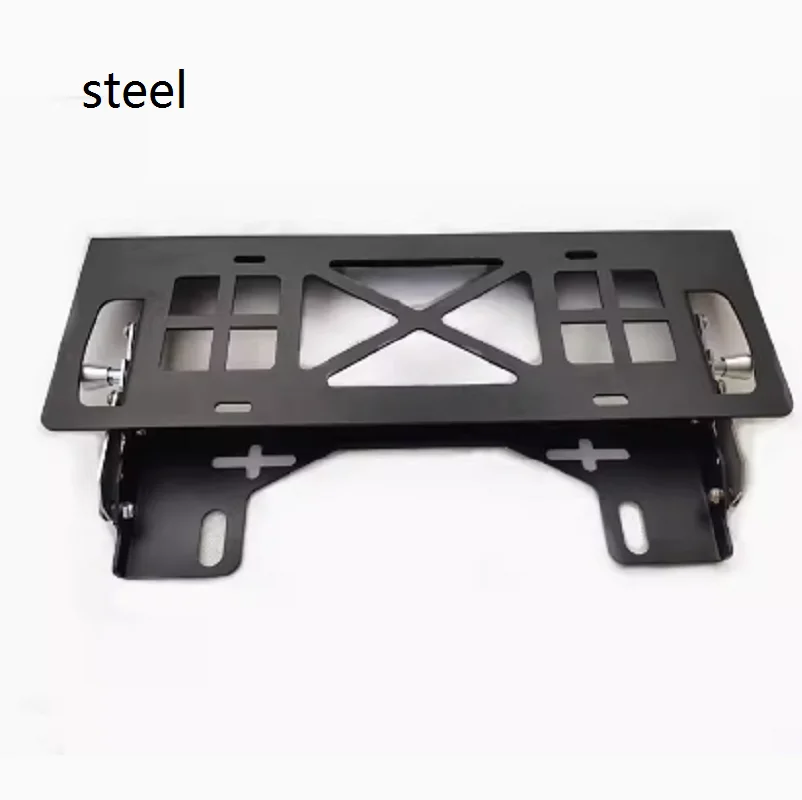 

Рамка номерного знака для перевода лебедки Рамка номерного знака автомобиля Направляющий порт переднего и заднего бампера Крюк для прицепа внедорожного бампера