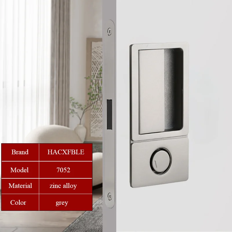 

Скрытый магнитный дверной замок HACXFBLE черный